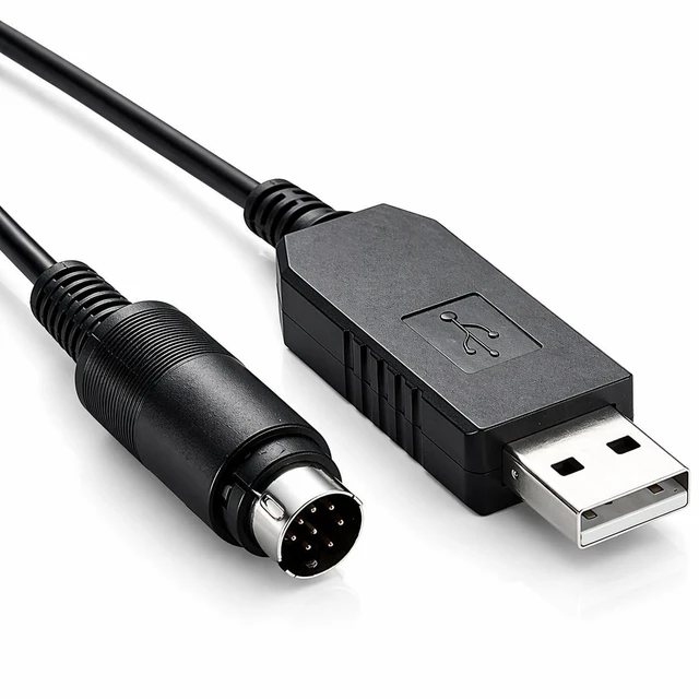 Main image of Vireliquon USB to RS232 Serial Communication Cable for Alicat Mass Flow Meters & Controllers, Compatible with Alicat Instruments, 6FT