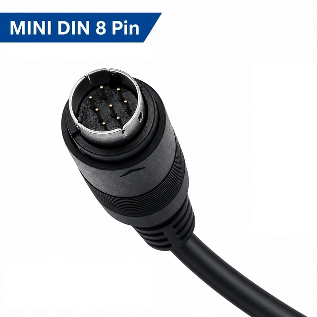 Alt view image 3 of 3 - Vireliquon USB to RS232 Serial Communication Cable for Alicat Mass Flow Meters & Controllers, Compatible with Alicat Instruments, 6FT