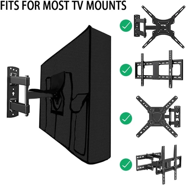 Alt view image 3 of 5 - Waterproof Outdoor TV Covers for 65 to 70 inches Outside TV, Flat TV Cover