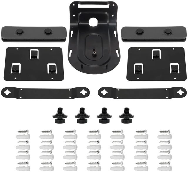 Main image of Opergen Video/Rally Mounting Kit Compatible with Logitech Rally and Rally Plus Mounting Bracket for Speakers, Cameras, Desktop Hubs, and Display Hubs, 939-001644 Rally Mounting Kit