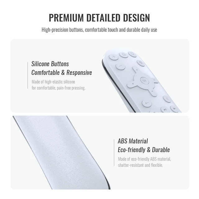 Alt view image 5 of 5 - JDDWIN Media Remote Control Compatible with PlayStation 5