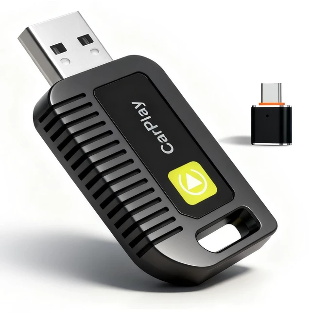 Main image of INNAFELX 2-in-1 Wireless CarPlay Adapter for iPhone & Android Devices