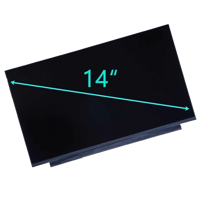 Alt view image 2 of 5 - No Bracket 14" Replacement Non-Touch Screen Matte LCD Display B140UANAA.0