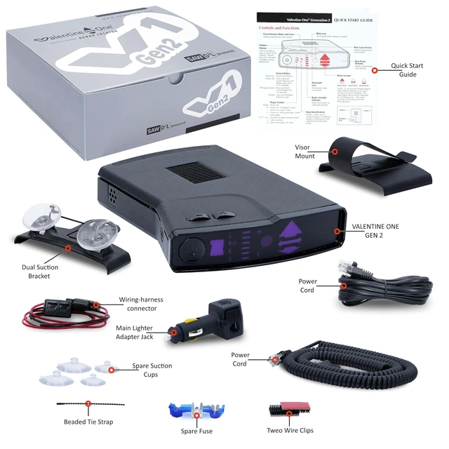 Alt view image 2 of 5 - Valentine One V1 Gen 2 Radar Detector