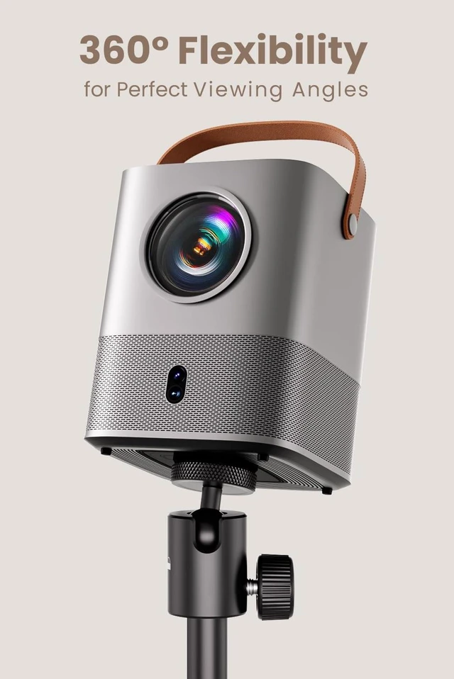 Alt view image 3 of 5 - KraftGeek Portable Projector Stand for Outside, 32" Adjustable Tripod