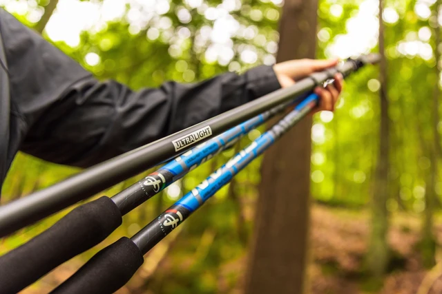 Alt view image 3 of 5 - Ultralight 3.8oz/52in Trekking Pole Tripod Leg - The Third Leg - for Stool ULTripod - Carbon Fiber - The Lightest Tripod for Hiking and Speed Guaranteed