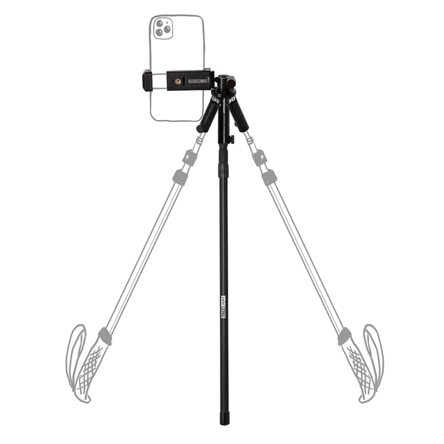 Alt view image 5 of 5 - Ultralight 3.8oz/52in Trekking Pole Tripod Leg - The Third Leg - for Stool ULTripod - Carbon Fiber - The Lightest Tripod for Hiking and Speed Guaranteed