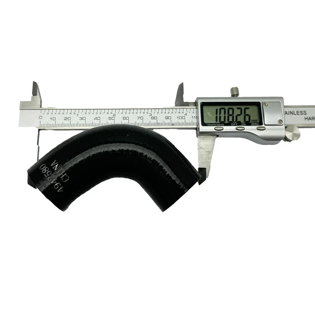 Alt view image 2 of 5 - 4942580 3697611 Elbow Hose 3697611F Fits for Cummins ISB6.7 QSB6.7 ISC QSC8.3 QSL9 Engine