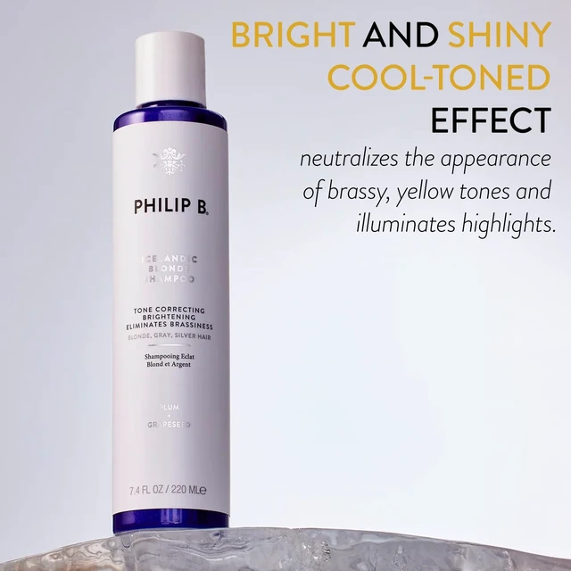 Alt view image 2 of 5 - PHILIP B. Icelandic Blonde Shampoo 7.4 oz. (220 ml)