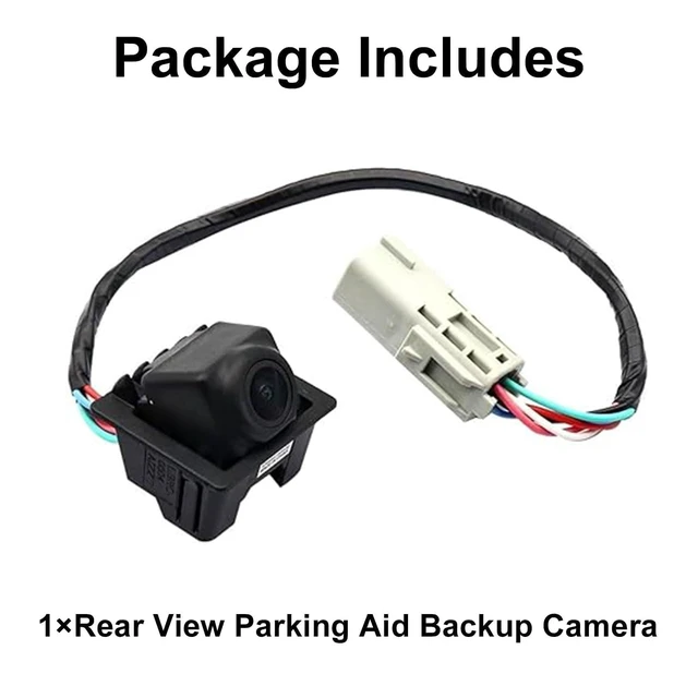 Alt view image 5 of 5 - FZJDSD 95407397 Rear View Backup Camera fit for 2011-2016 Chevy Cruze, 2010-2017 Equinox fit for GMC Terrain, 170 Wide Angle IP68 Plug & Play Park Assist Camera, Replace 22913698 GM1960105