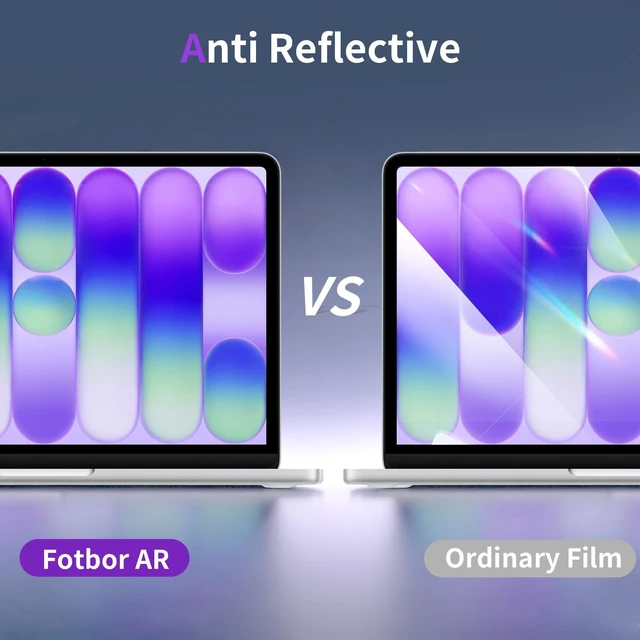 Alt view image 3 of 5 - Fotbor 2 Pack for 2026 MacBook Neo 13-Inch Anti Reflective Screen Protector