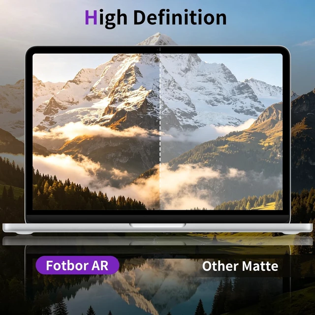 Alt view image 5 of 5 - Fotbor 2 Pack for 2026 MacBook Neo 13-Inch Anti Reflective Screen Protector