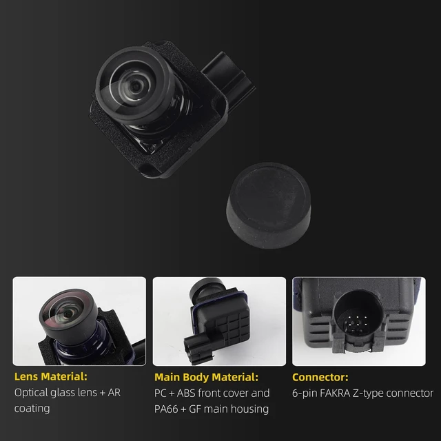 Alt view image 2 of 5 - Dasbecan Rear View Backup Camera Compatible with Maserati Levante 2017-2020