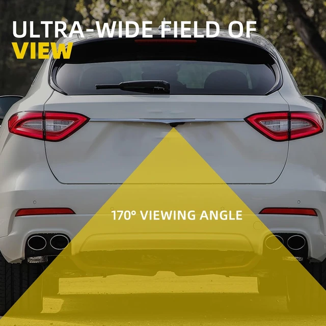 Alt view image 3 of 5 - Dasbecan Rear View Backup Camera Compatible with Maserati Levante 2017-2020