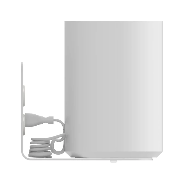 Alt view image 2 of 4 - Kestrel Designs Outlet Shelf Speaker Mount - Heavy Duty Shelf Holds Devices up to 12 lbs - DIY Install Works with Standard Outlets - Perfect for Sonos & Other Smart Speakers (White)