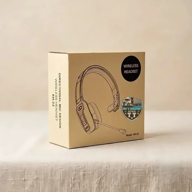 Main image of Trucker Bluetooth Headset, KH-23 Wireless Headset with Upgraded Microphone AI Noise Canceling