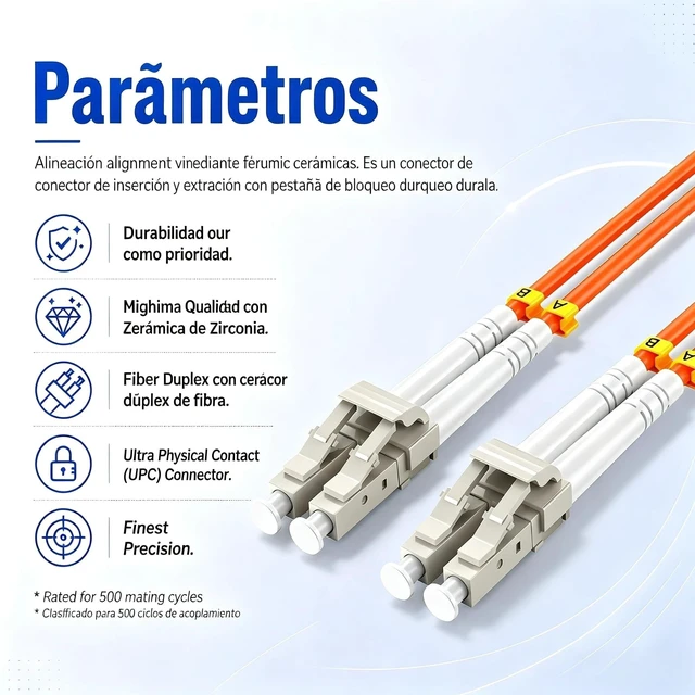 Alt view image 5 of 5 - SK-LINK OM2 LC-LC UPC Fiber Optic Patch Cord 3m/10ft 5-Pack Multimode