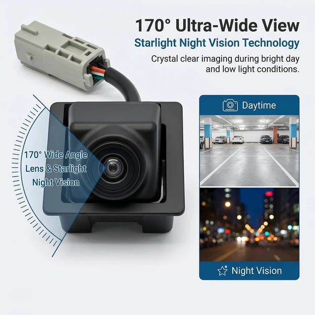 Alt view image 2 of 5 - 95407397 Rear View Backup Camera for GMC Terrain Chevy Equinox, Chevy Cruze