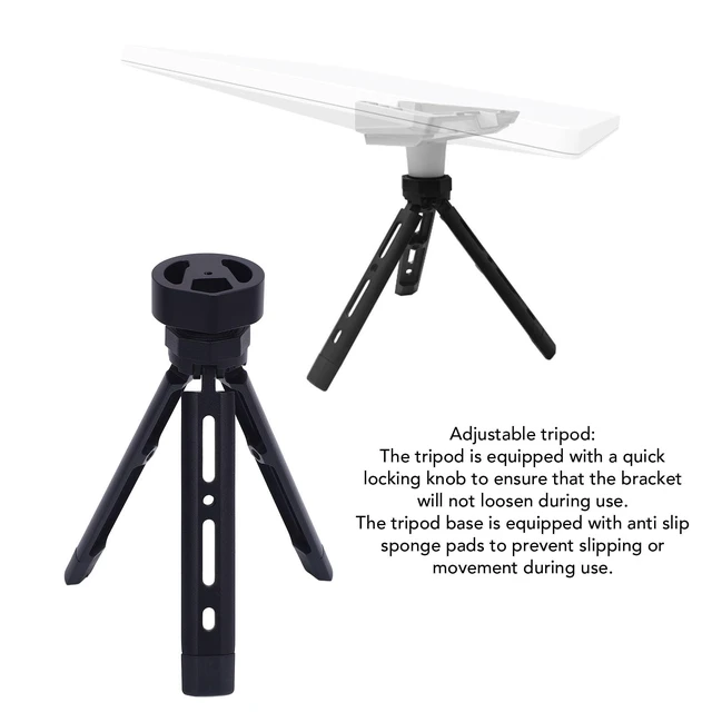 Alt view image 4 of 5 - Satellite Tripod, Portable Aluminum Alloy with Knobs