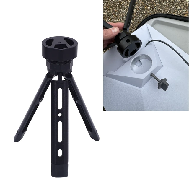 Alt view image 5 of 5 - Satellite Tripod, Portable Aluminum Alloy with Knobs