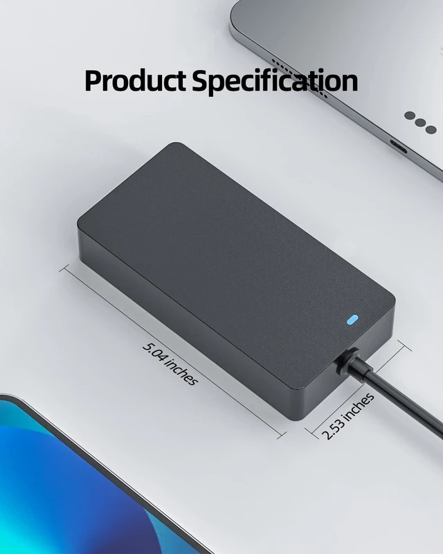 Alt view image 4 of 5 - 100W Charger Compatible with Asus Zenbook Duo A14, Vivobook S16 Laptop