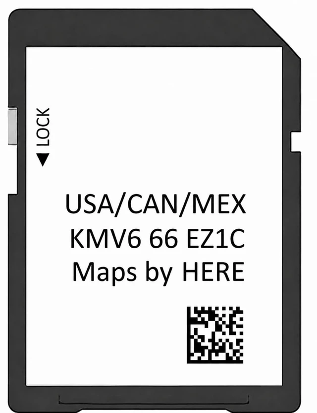 Main image of 2026 Latest Navigation SD Card Map, Compatible with CX-5 (20242025), CX-90 (20232025), CX-30 (2024) KMV6 66 EZ1C USA/CAN/MEX Maps