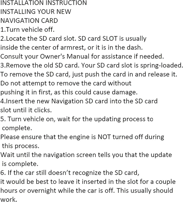 Alt view image 2 of 2 - 2026 Latest Navigation SD Card Map, Compatible with CX-5 (20242025), CX-90 (20232025), CX-30 (2024) KMV6 66 EZ1C USA/CAN/MEX Maps
