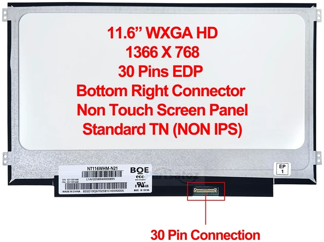 Alt view image 4 of 5 - Lihavqyx A2338 Screen Replacement for 13.3 inches MacBook Pro M1 2020 2022 Year 2560x1600 Replacement LCD Full Assembly for EMC 3578 Silver