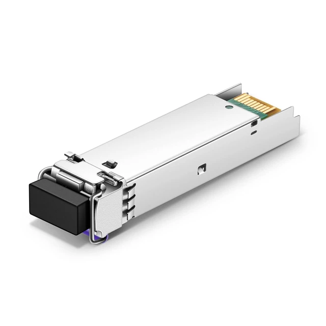 Alt view image 3 of 5 - QSFPTEK 1.25g BIDI SFP 20km Tx1490 / Rx1310nm DDM LC WDM Transceiver widely Compatible Optic Fiber Transceiver Module, up to 20km -1pair