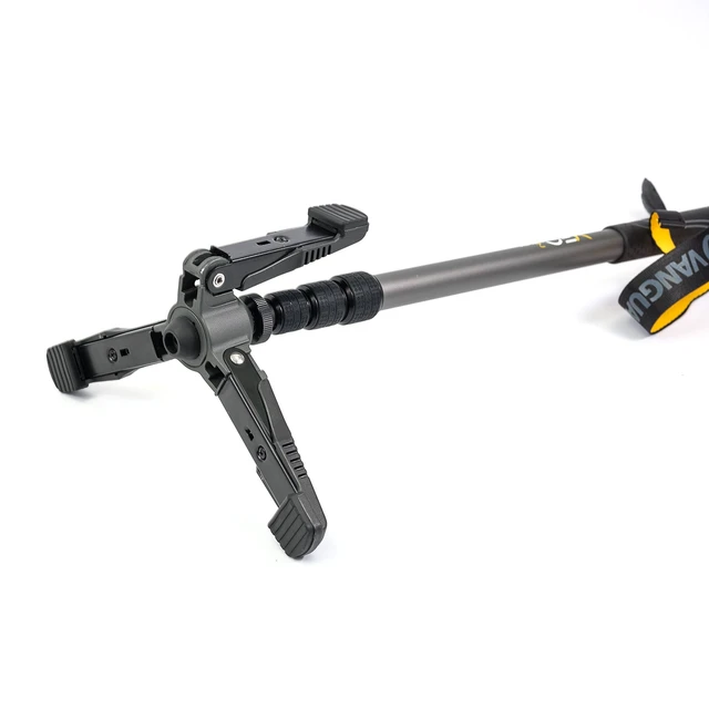 Alt view image 4 of 5 - Vanguard VEO 2 AM-234TU Shooting Stick, Tri-Stand Base with Ball Joint, Rotating and Removeable U Shaped Yoke, Gray