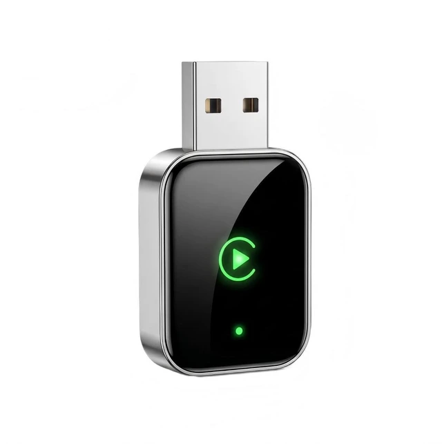 Main image of Pniwuno Wireless Carplay Adapter for iPhone, Tiny Bluetooth Dongle Convert Wired to Wireless for Apple Car Play Plug & Play, Zero-Lag Auto-Connect GPS Works Universal for Most Cars (Blac