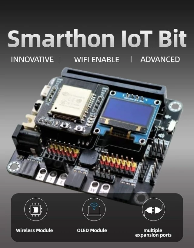 Alt view image 4 of 5 - SMARTHON IoT:Bit (IoT Extension Board for Micro:bit)