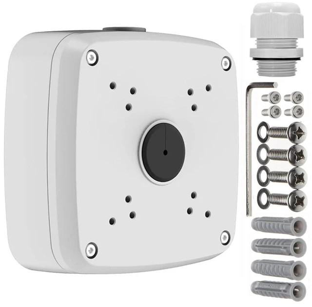 Main image of Saindo PFA121 Water-Proof Junction Box for Bullet Camera (White (with Cable Gland))