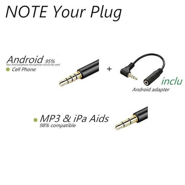 Alt view image 4 of 5 - EDIMAEG A780 Battery Life 8 Hours Spy Earpiece with Neckloop No Amplifier Work in Quiet Place