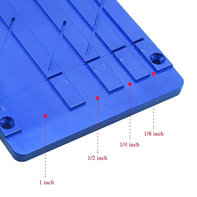 Alt view image 2 of 5 - EAJONC Tape Splicing Block Set for Reel-to-Reel Tape Repair, Blue
