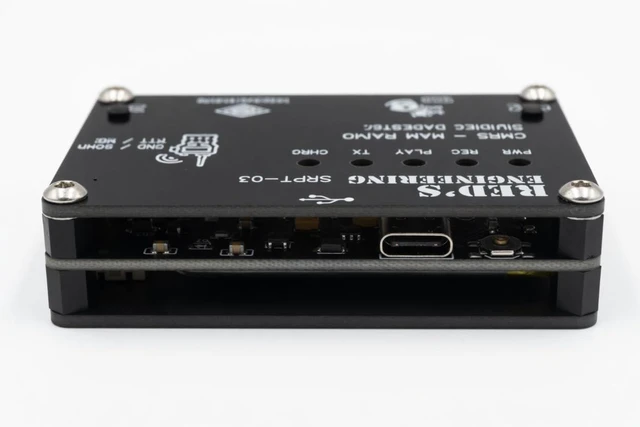 Alt view image 3 of 5 - SRPT-03 GMRS Repeater for Baofeng Compatible Handhelds - WiFi Setup, 1000mAh Battery, USB-C, OTA Firmware Updates, Range Extender 32 inch Radio Cable