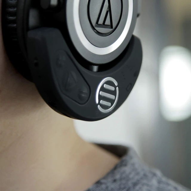 Alt view image 5 of 5 - East Brooklyn Labs BAL-Pro50x Bluetooth Adapter for Audio-Technica ATH M50x (Bluetooth Adaptor)