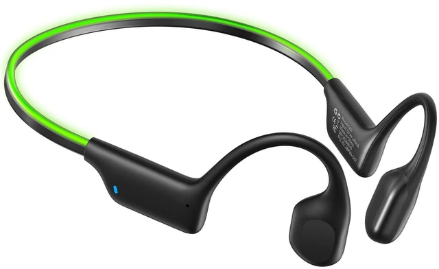 Main image of Bone Conduction Headphones for Swimming Running Open-Ear Earbuds Waterproof