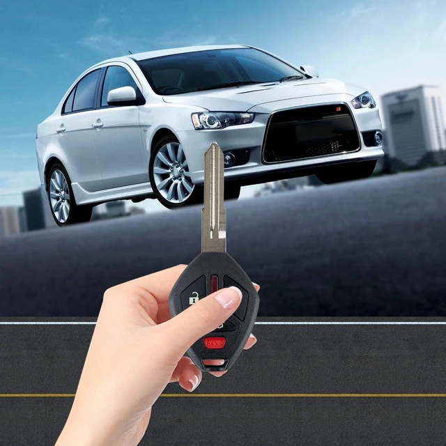 Alt view image 5 of 5 - RemoteMatch Car Key Fob Entry Remote Control Transponder Head Key Replacement Fit for 2008-2012 Mitsubishi Eclipse Galant OUCG8D-620M-A (2 Pack)