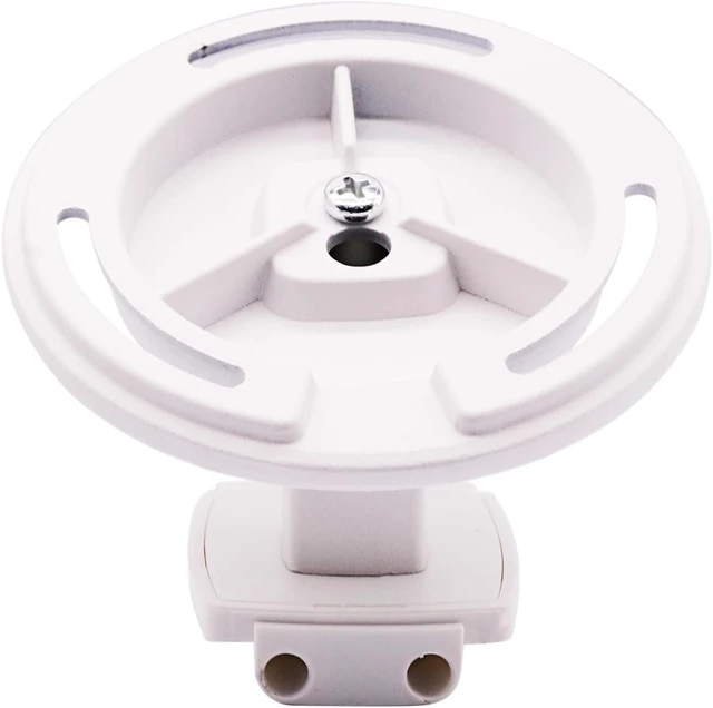 Alt view image 2 of 5 - Velocitrans 2pcs White Ceiling Bracket Mount, for Bose OmniJewel Lifestyle 650 850 Home Entertainment System Speakers, Heavy Duty Cast Iron Low Profile Dual Ceiling Mounts Holder Kit