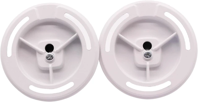 Alt view image 4 of 5 - Velocitrans 2pcs White Ceiling Bracket Mount, for Bose OmniJewel Lifestyle 650 850 Home Entertainment System Speakers, Heavy Duty Cast Iron Low Profile Dual Ceiling Mounts Holder Kit