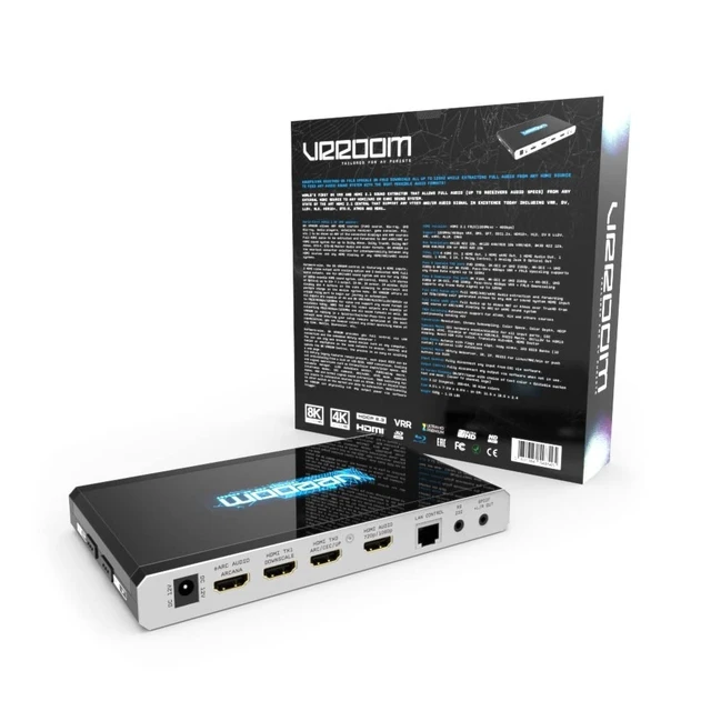 Alt view image 2 of 5 - HDFury VRROOM 8K 40GBPS
