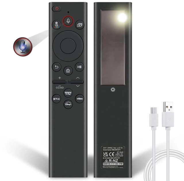 Main image of Universal Replacement Voice Remote Control with Solar for Samsung TV