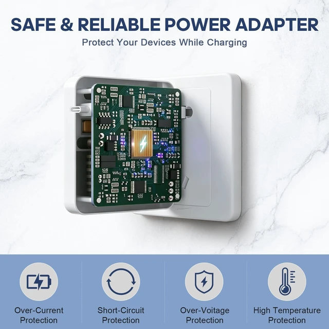 Alt view image 4 of 5 - 140W USB C Fast Charger for MacBook Pro 16 14 inch Mac Air 15 13 inch 2026 2025 2024