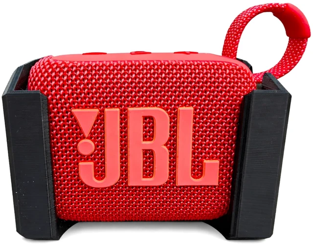 Main image of ANCHOR Precision Bike Mount for JBL Go 4 Bluetooth Speaker Friction Fit - Includes Handlebar Clamp (3/4in2in) for Bikes, Golf Carts & Boats