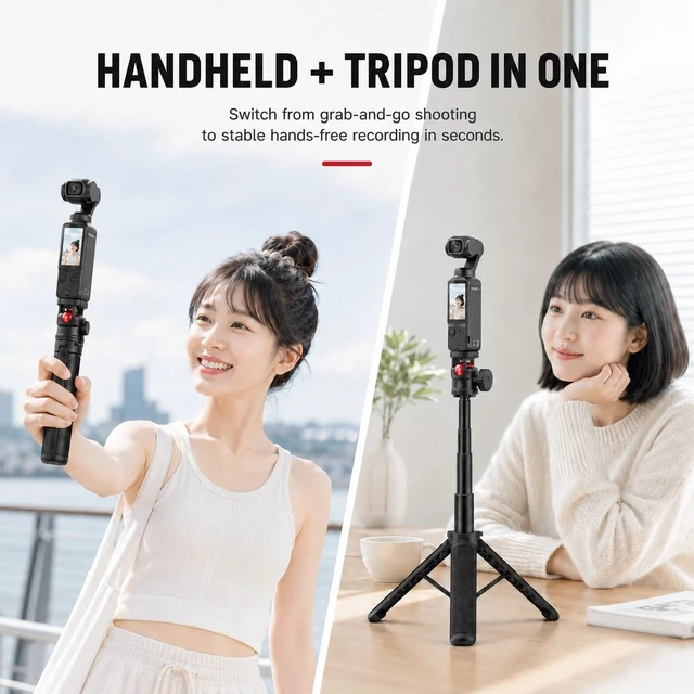 Alt view image 2 of 5 - FORGERAY Travel Creator Tripod for Pocket Cameras, 1/4 Mount