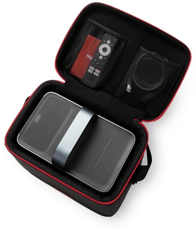 Alt view image 2 of 5 - NEBULA Travel Case Mars 3, Cosmos 4K SE, Cosmos Laser 4K, Waterproof and Protective Polyester with Material to Prevent Collision, Hand and Shoulder Strap Included