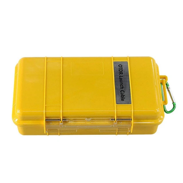 Alt view image 5 of 5 - FTTH OTDR Launch Cable Box SCAPC-SCAPC Connectors G652D Single Mode 9/125 Fiber Cable Length 1000 Meters Fiber Optic Dead Zone Eliminator