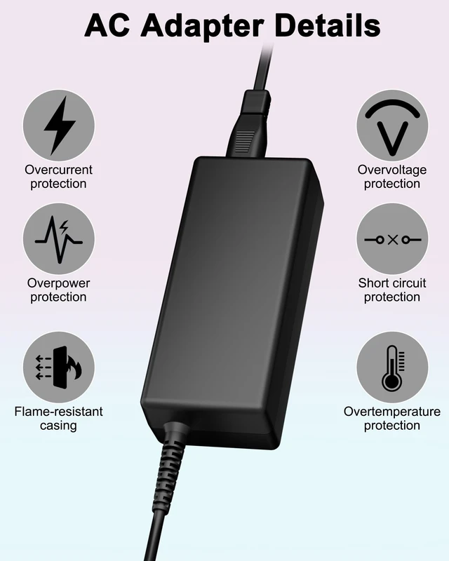 Alt view image 3 of 5 - AC/DC Adapter Compatible with Bowflex Max Trainer M9 Max Trainer - 100944 9 High Intensity Total-Body Cardio Eliptical Home Gym & Training MaxTrainer Machine Power Supply Cord Battery Charger PSU