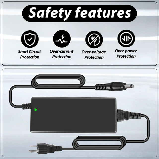 Alt view image 4 of 5 - 54V Power Supply Adapter for CISC Meraki MX68 Series Routers, Compatible with MA-PWR-100WAC 640-76010